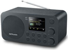 Muse M-128DBT, DAB + / FM rádio s Bluetooth, čierna