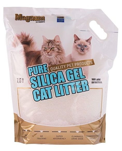 Magnum Silica gel cat litter 7, 6L