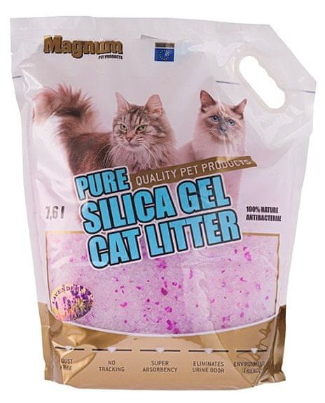 Magnum Silica gel Levender cat litter 7,6L