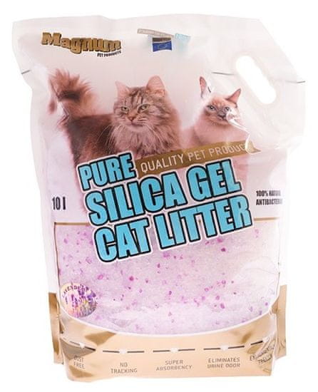 Magnum Silica gel Levender cat litter 10L