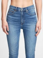 Gap Džínsy high rise cigarette jeans with secret smoothing pockets with W 32REG