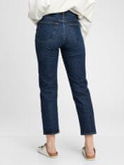 Gap Džínsy high rise cheeky straight jeans with Washwell 30LONG