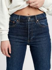 Gap Džínsy high rise cheeky straight jeans with Washwell 29LONG