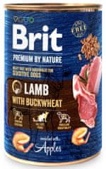 Brit Premium by Nature Lamb with Buckwheat 6 x 400 g