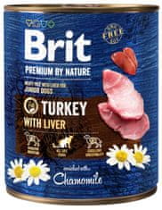 Brit Premium by Nature Turkey with Liver 6 x 800 g
