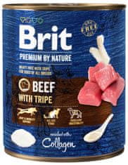 Brit Premium by Nature Beef with Tripes 6 x 800 g