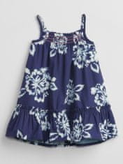 Gap Baby šaty smocked floral dress 12-18M