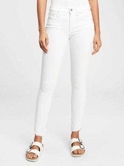 Gap Džínsy mid rise true skinny jeans