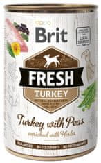 Brit Fresh Turkey with Peas 6x400g