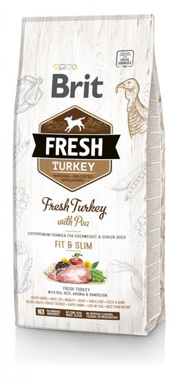 Brit Fresh Turkey with Pea Light Fit & Slim 12 kg