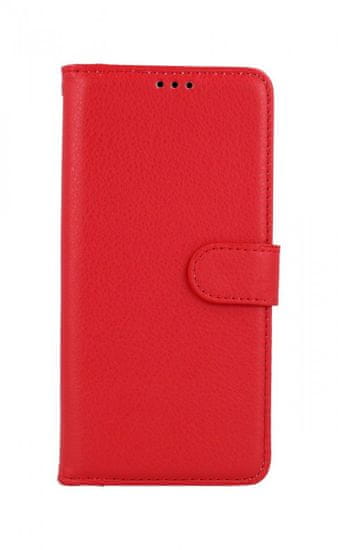 TopQ Puzdro Xiaomi Redmi Note 11 flipové červené s prackou 67725