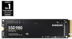 SAMSUNG SSD 980, M.2 - 1TB (MZ-V8V1T0BW)