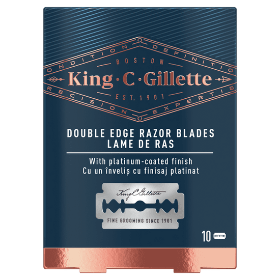 Gillette King C. Žiletky Do holiaceho strojčeka x10