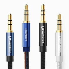 Ugreen AV122 audio kábel 3.5mm mini jack M/M 3m, modrý
