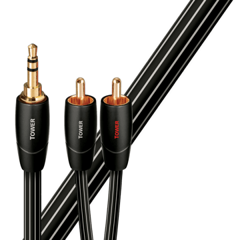 AudioQuest Tower 5.0m 3,5mm - RCA TOWER05MR