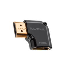 AudioQuest HDMI 90° nu/R - pravouhlá HDMI redukcia 69-055-01
