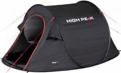 High Peak Stan Vision 3 pre 3 osoby, čierny