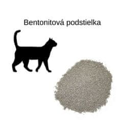 9 kg Hrudkujúce bentonitové stelivo pre mačky universálna podstielka 