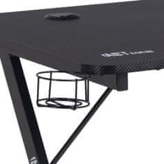 Design Scandinavia Herný stôl Mario, 100 cm, čierna