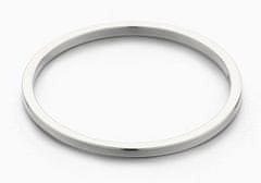 MOISS Minimalistický strieborný prsteň R0002020 (Obvod 47 mm)