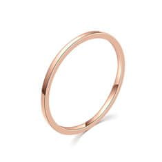 MOISS Minimalistický bronzový prsteň R000199 (Obvod 45 mm)