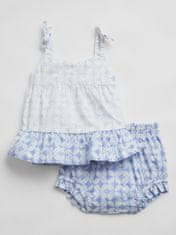 Gap Baby plavky tiered outfit set 6-12M