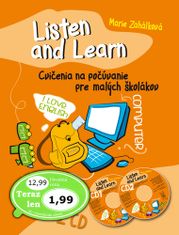 Marie Zahálková: Listen and Learn Cvičenia na počúvanie pre malých školákov + 2 CD