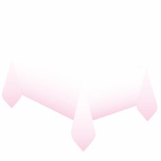 Amscan Papierový obrus bielo-ružový ombre 120x180cm