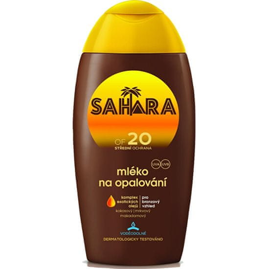Sahara Mlieko na opaľovanie OF 20 200 ml