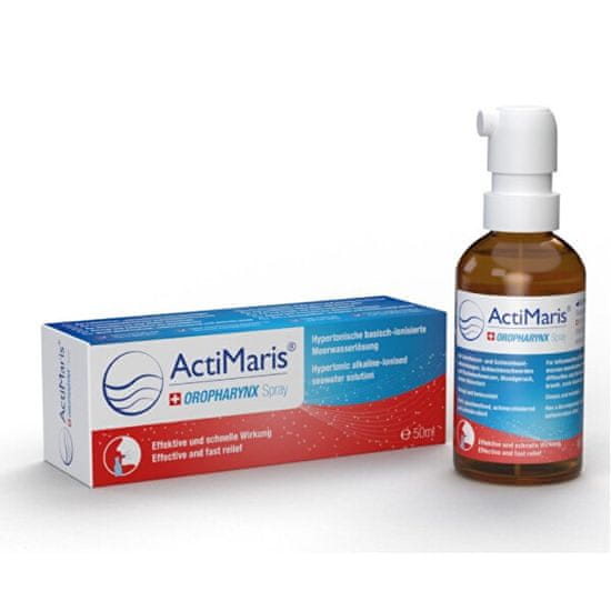 ActiMaris OROPHARYNX Sprej na zápaly a infekcie 50 ml