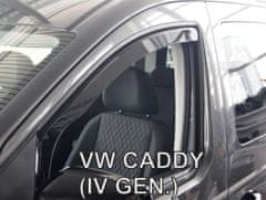 HEKO Deflektory okien VW Caddy 2021- (predné)