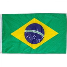 Greatstore Vlajka Brazília, 120 x 80 cm