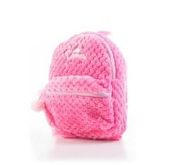 shumee G21 batoh detský plyšový, ružový