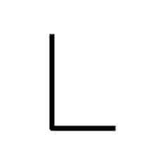 Artemide Artemide Alphabet of Light - veľké písmeno L 1201L00A