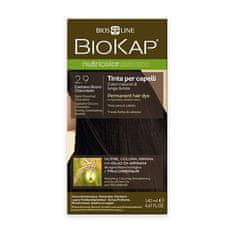 BioKap NUTRICOLOR DELICATO - farba na vlasy - 2.90 Gaštanovo čokoládová tmavá 140 ml