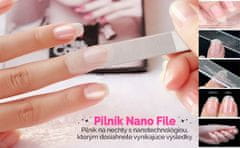 VivoVita Nano File Trio – Sada 3 sklenených pilníkov na nechty s nano povrchom