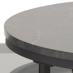 Design Scandinavia Konferenčný stolík Spiro (SADA 2ks), 70 cm, prírodná