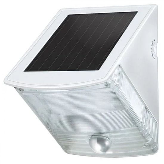 Brennenstuhl Solárne LED nástenné svetlo s pohybovým PIR detektorom šedobiele Solárne 85lm