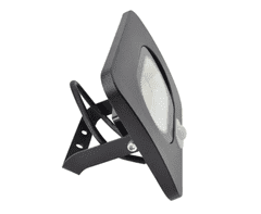 Tracon Electric LED SMD reflektor čierny s čidlom 50W - neutrálna biela 50W
