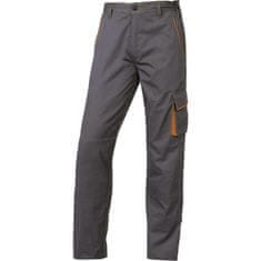 Pracovné nohavice PANOSTYLE sivá-oranžová 3XL 3XL