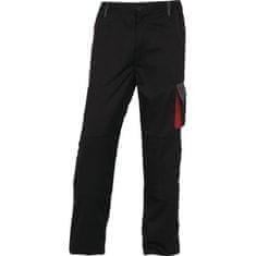 Pracovné nohavice D-MACH čierna-červená 3XL