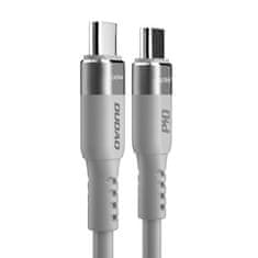 DUDAO LC5Max kábel USB-C / USB-C PD 100W 1m, sivý
