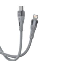 DUDAO L6H kábel USB-C / Lightning PD 65W 1m, sivý