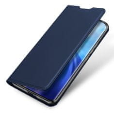 Dux Ducis Skin Pro knižkové kožené puzdro na Xiaomi Mi 11, modré