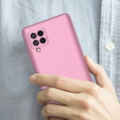 GKK 360 Full Body plastový kryt na Samsung Galaxy A42 5G, ružový
