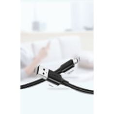 Ugreen US289 kábel USB / Micro USB 2A 1m, čierny