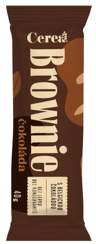 Cerea Brownie tyčinka čokoláda bezlepková Cerea 40 g