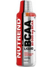 Nutrend BCAA Liquid 80.000 mg 1000 ml, pomaranč