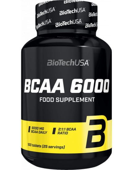 BioTech USA BCAA 6000 100 tabl