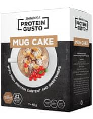 BioTech USA Protein Gusto Mug Cake 7 x 45 g, vanilka
